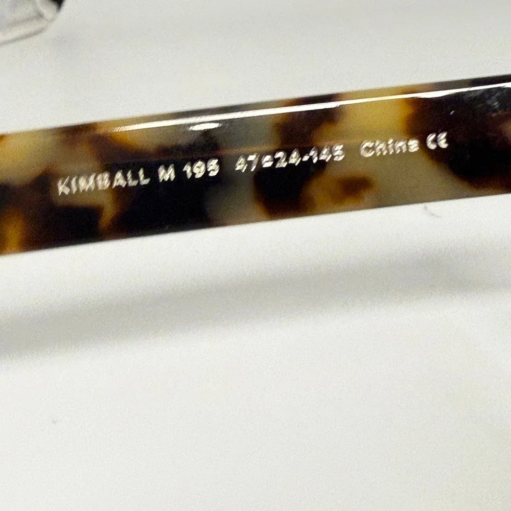 Warby Parker Kimball‎ M 193 Marbled Tortoise Eyeglasses Frames 47-24-145 Mens